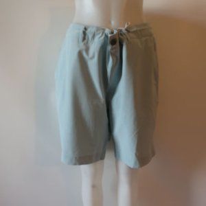 Mens All Day Seafoam Green Flat Front Drawstring  Shorts 38 *